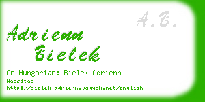 adrienn bielek business card